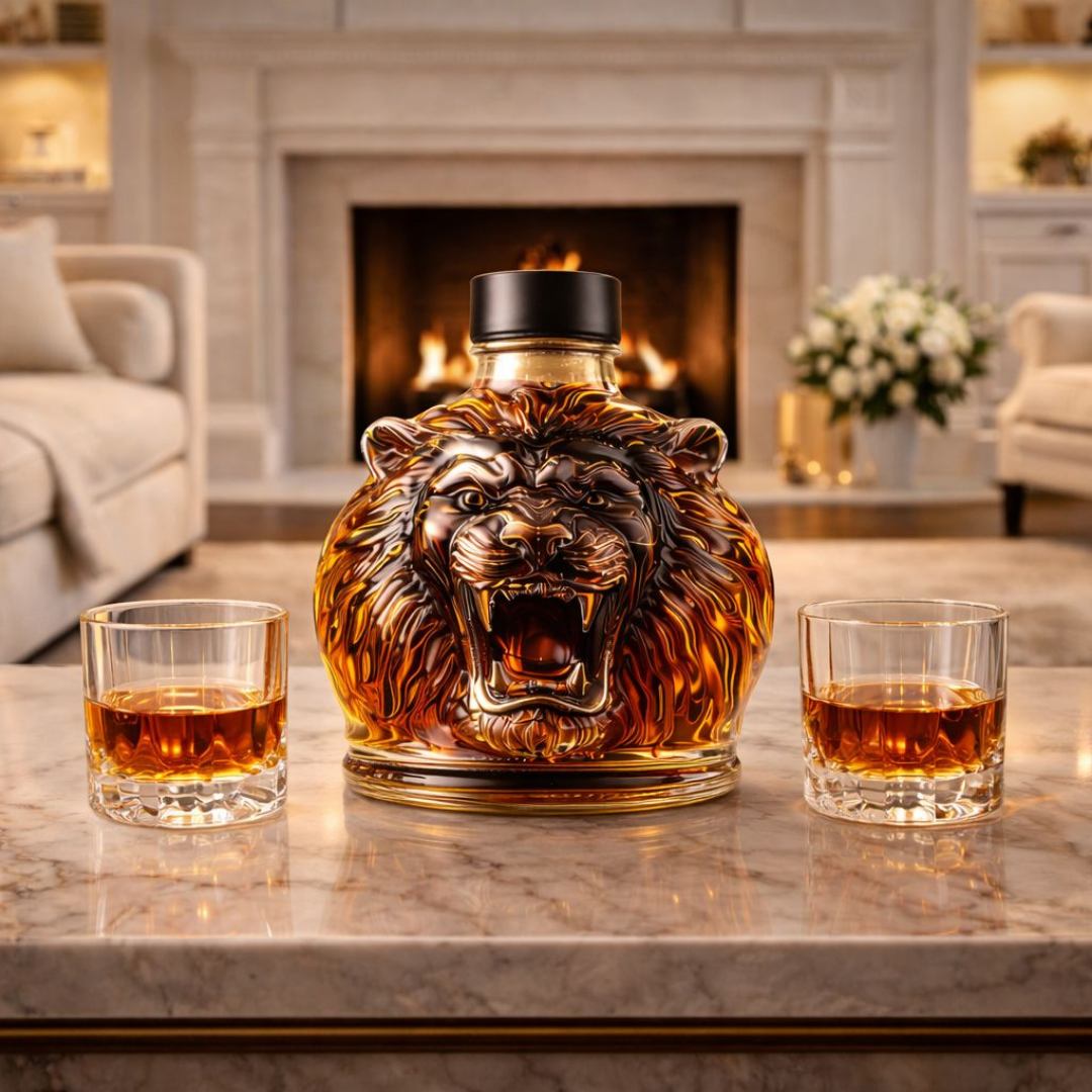 Whisky Decanteerder - Leeuw Editie