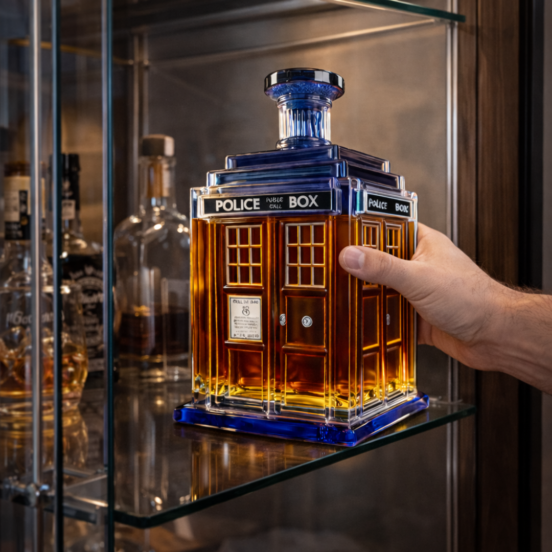 Whisky Decanteerder - Politiebox Editie