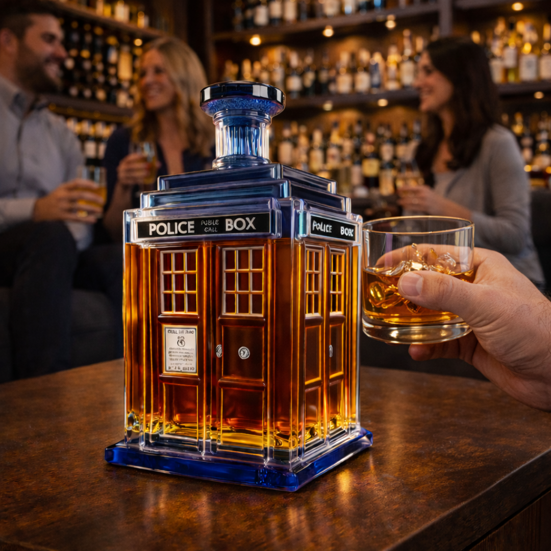 Whisky Decanteerder - Politiebox Editie