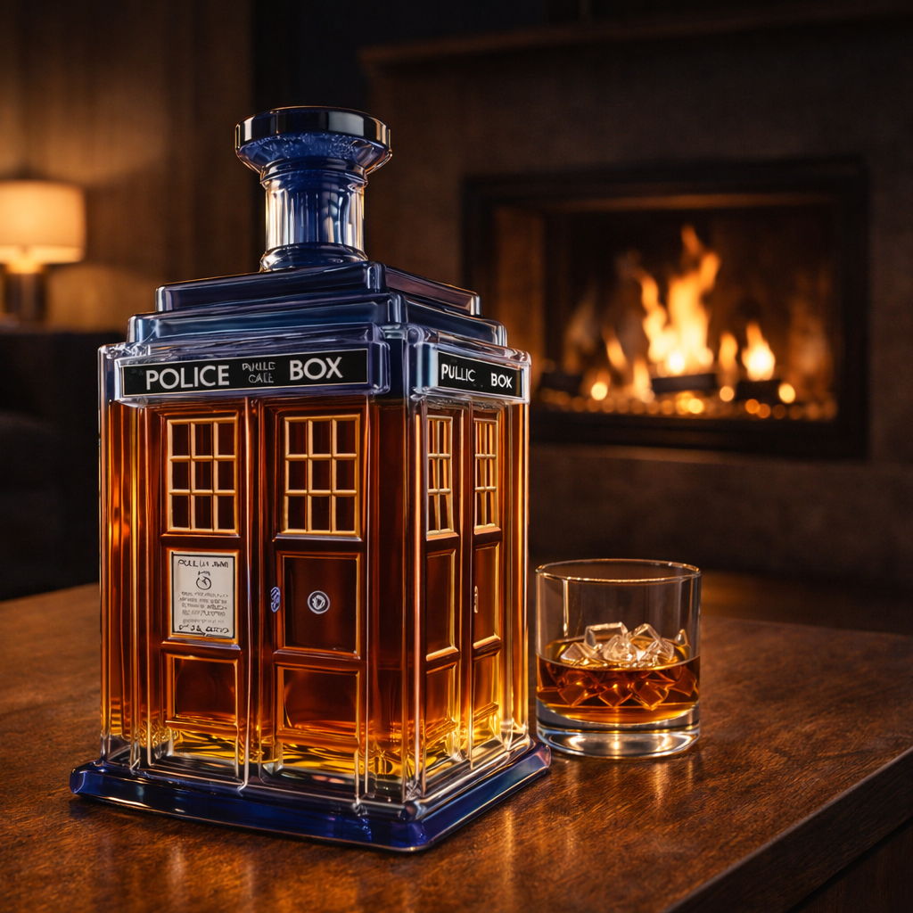 Whisky Decanteerder - Politiebox Editie