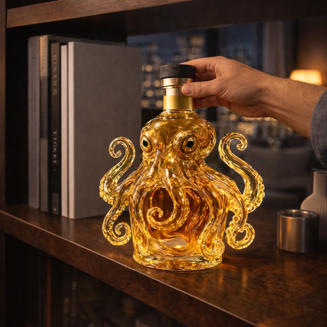Whisky Decanteerder - Octopus Editie