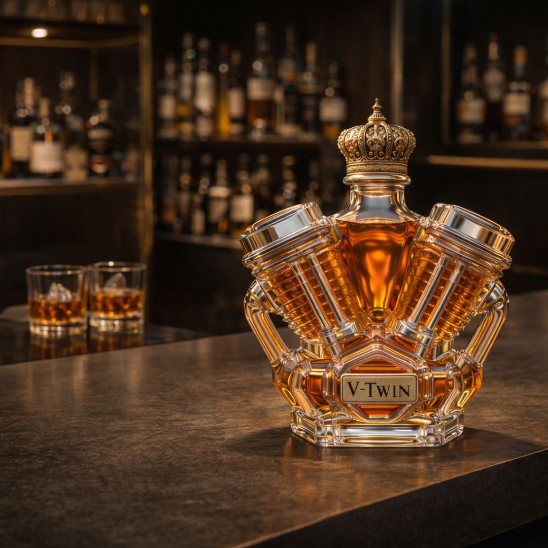 Whisky Decanteerder - V-Twin Editie