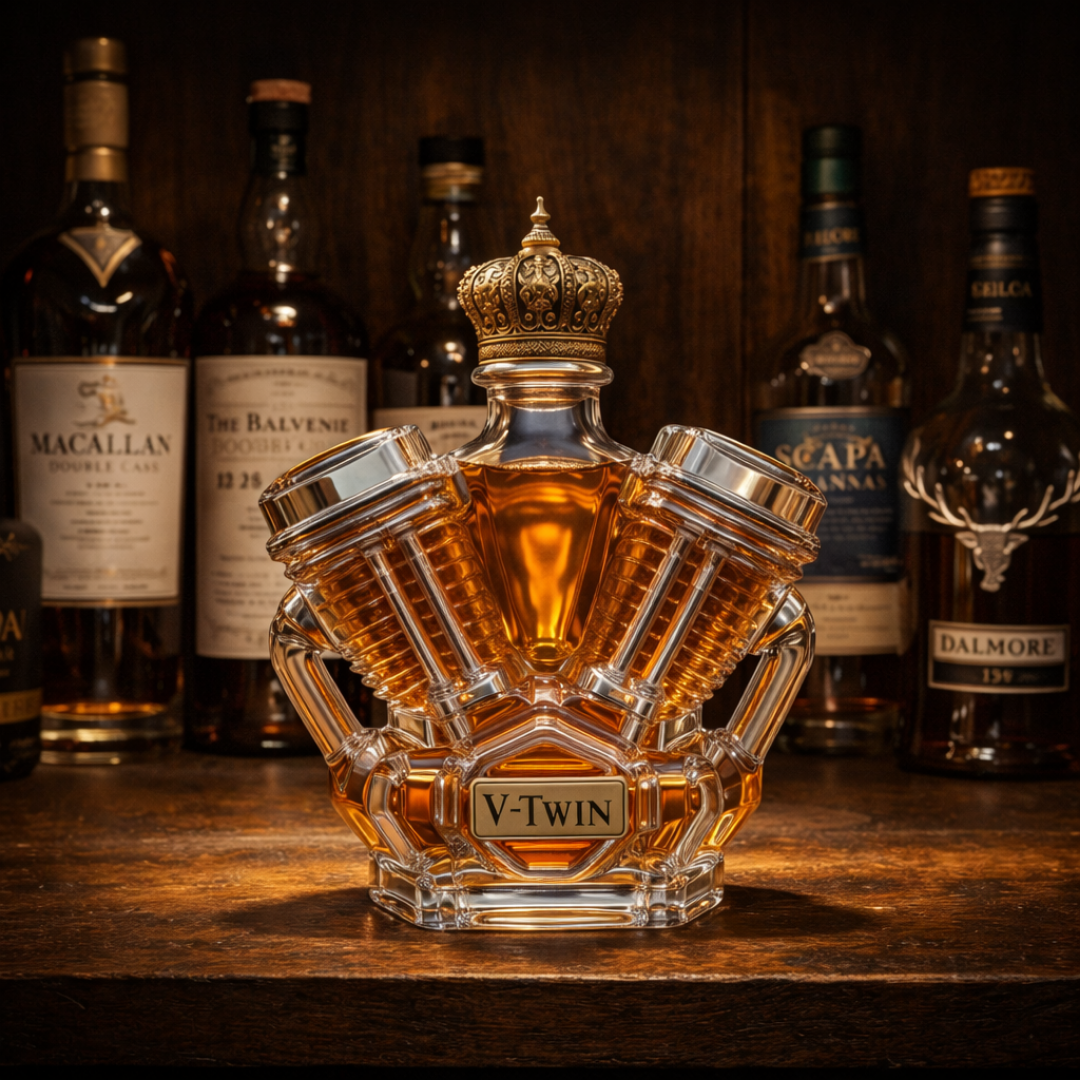 Whisky Decanteerder - V-Twin Editie