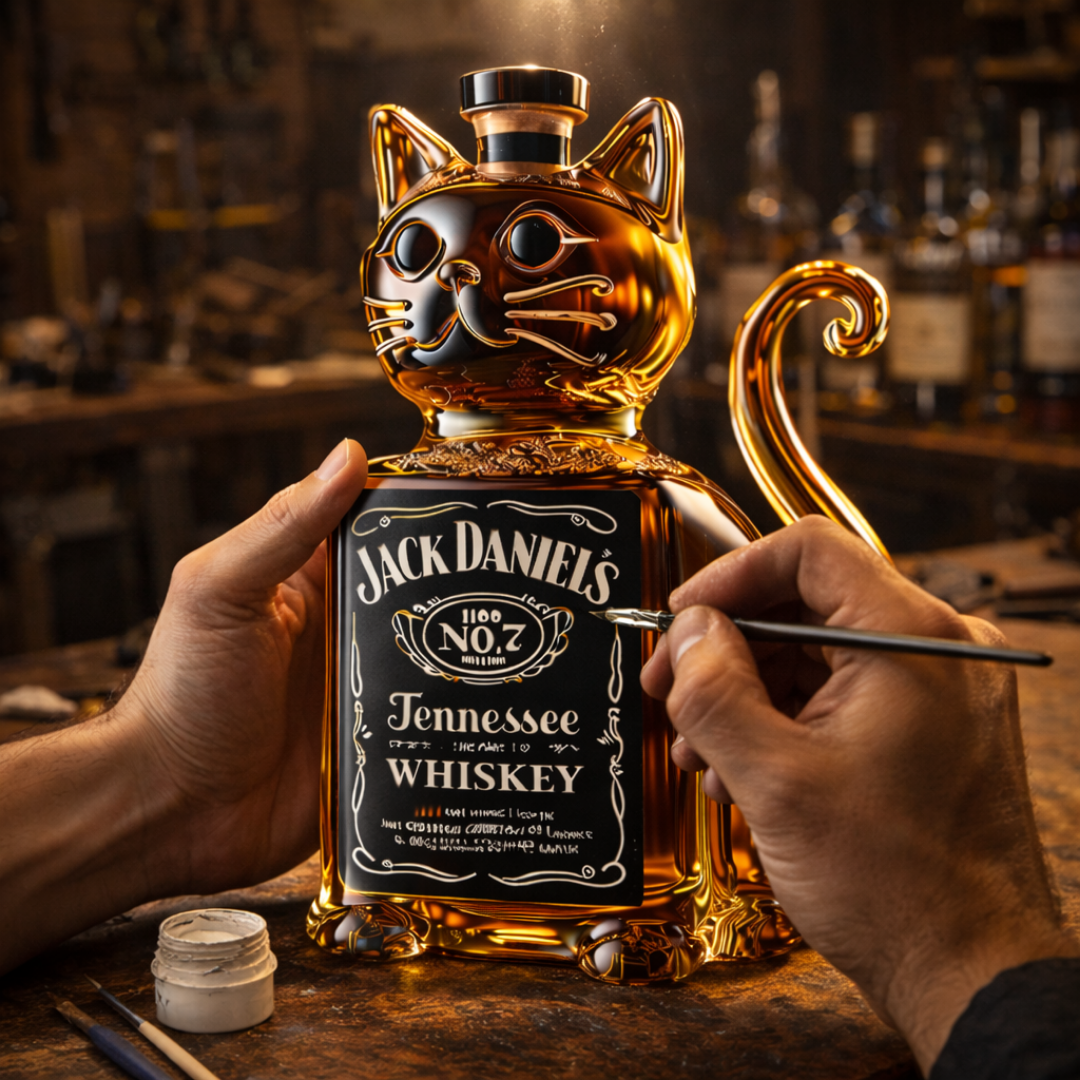 Whisky Decanteerder - Kat Editie