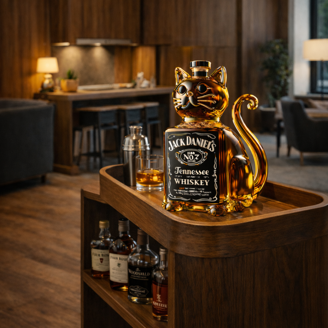 Whisky Decanteerder - Kat Editie