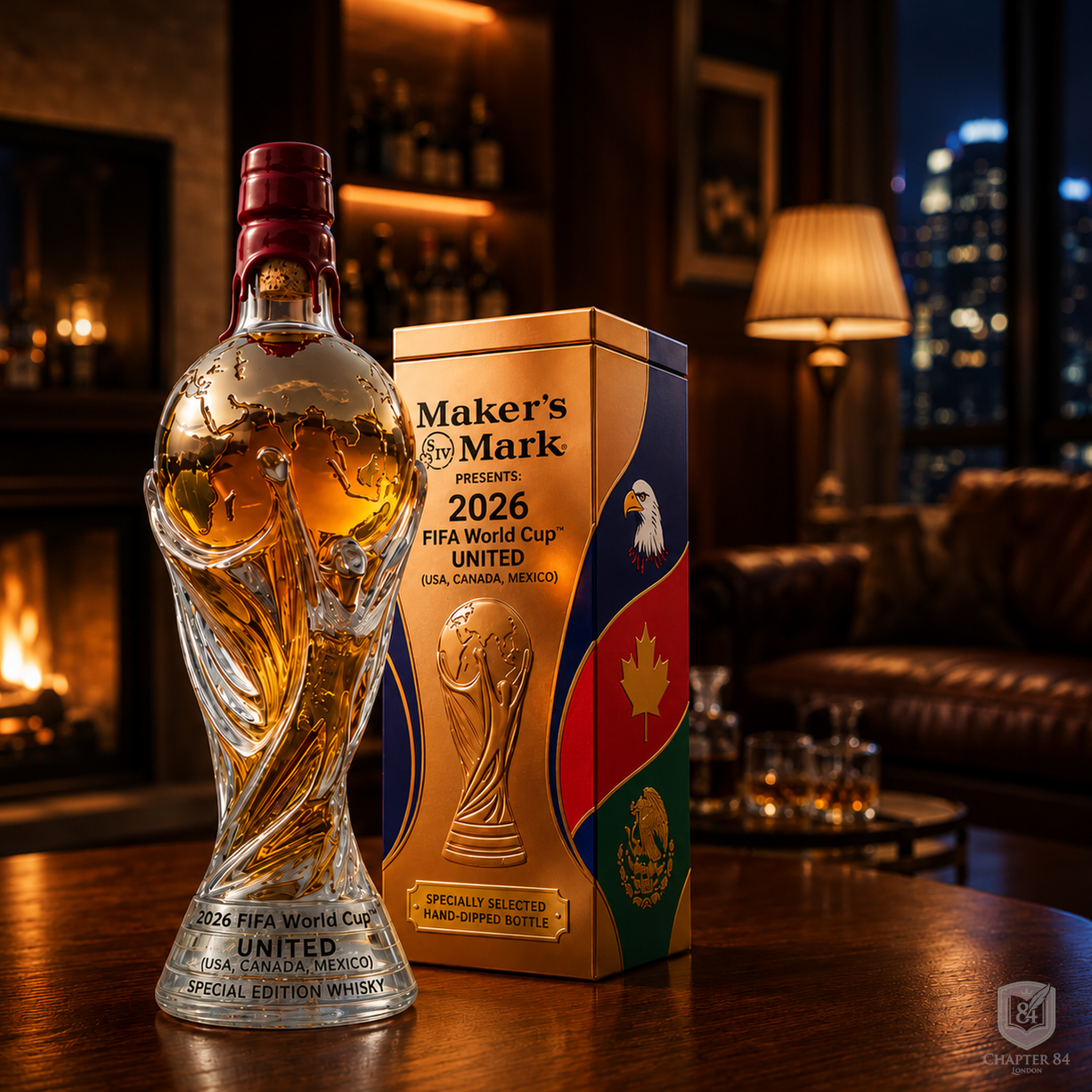 Whiskykaraf – WK 2026 Editie