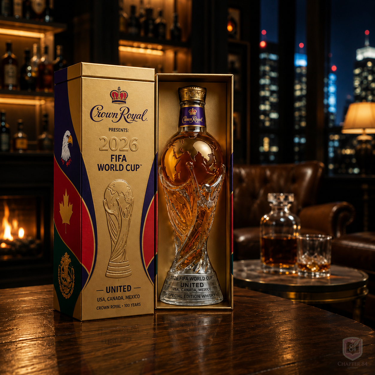 Whiskykaraf – WK 2026 Editie